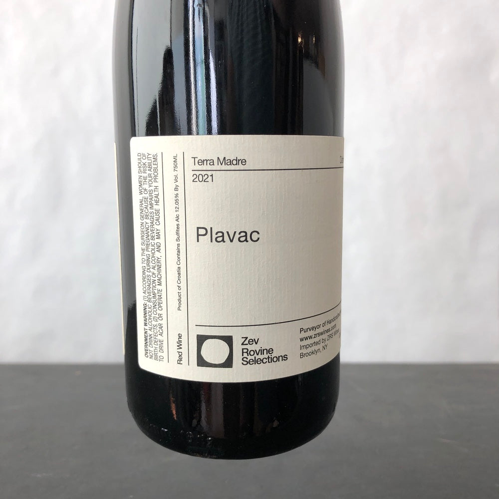 2021 Terra Madre, Dalmatia Plavac Dalmatia, Croatia