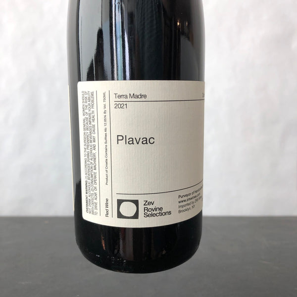 2021 Terra Madre, Dalmatia Plavac Dalmatia, Croatia