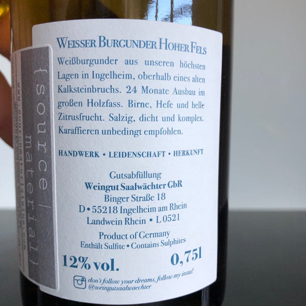 2021 Weingut Saalwachter Weisserburgunder 