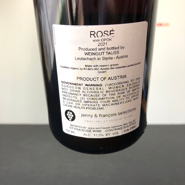 2021 Weingut Tauss Tauss ‘Rosé Vom Opok’ , Styria, Austria