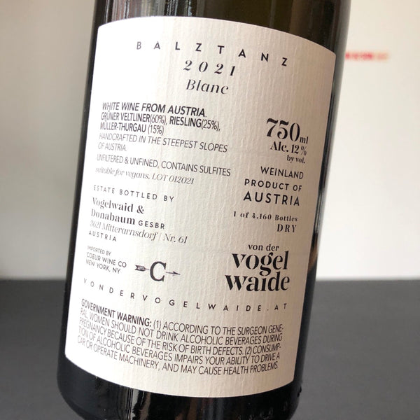 2021 von der Vogelwaide Balztanz Blanc Wachau, Austria