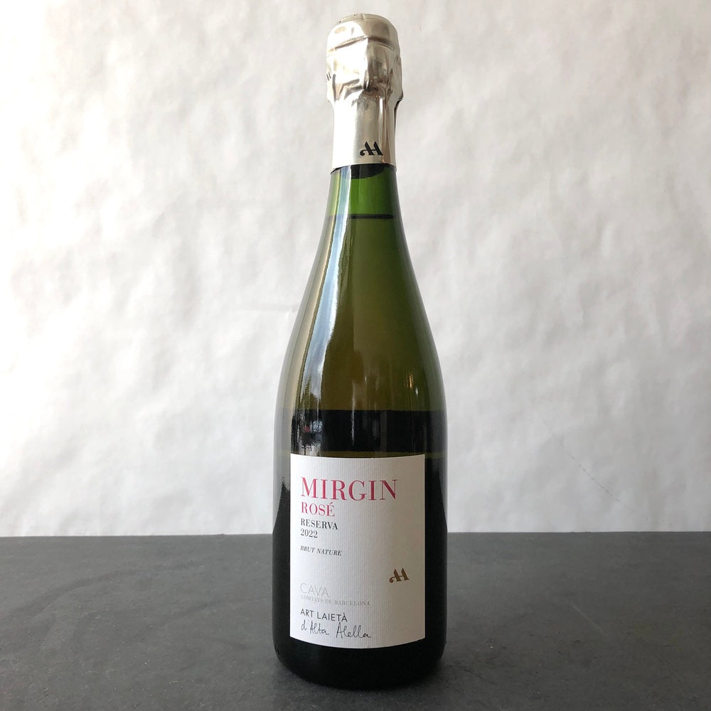 2022 AA Alta Alella Mirgin Reserva Brut Nature Rose Catalonia, Spain