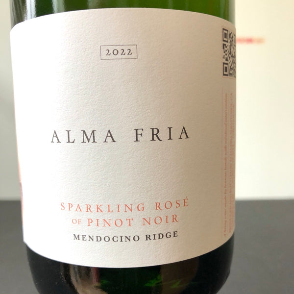 2022 Alma Fria Plural Sparkling Rose of Pinot Noir, Sonoma Coast