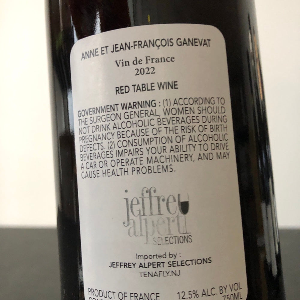 2022 Anne et Jean-Francois Ganevat La Colline des Dames, Vin de France