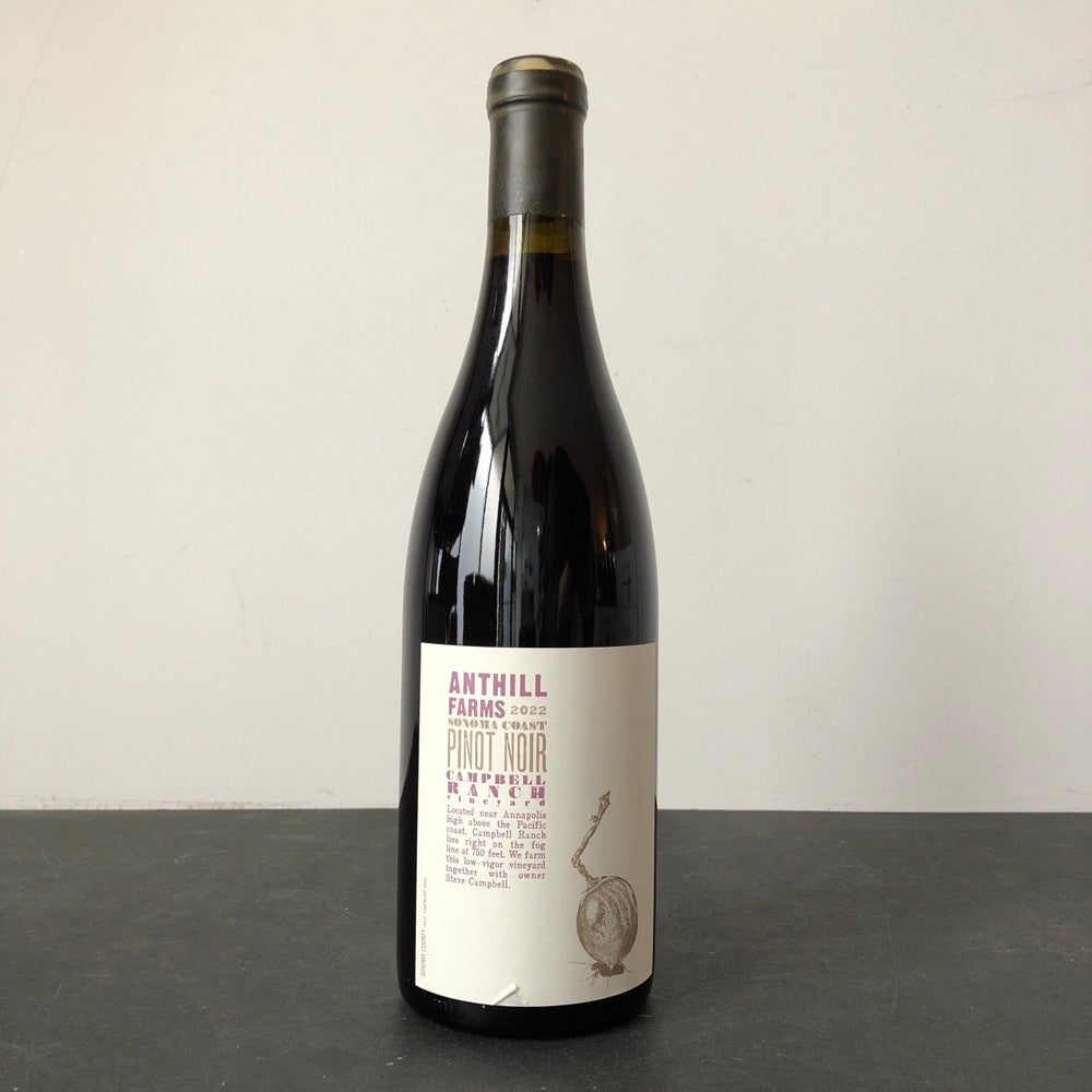 2022 Anthill Farms Campbell Ranch Vineyard Pinot Noir, Sonoma Coast, USA