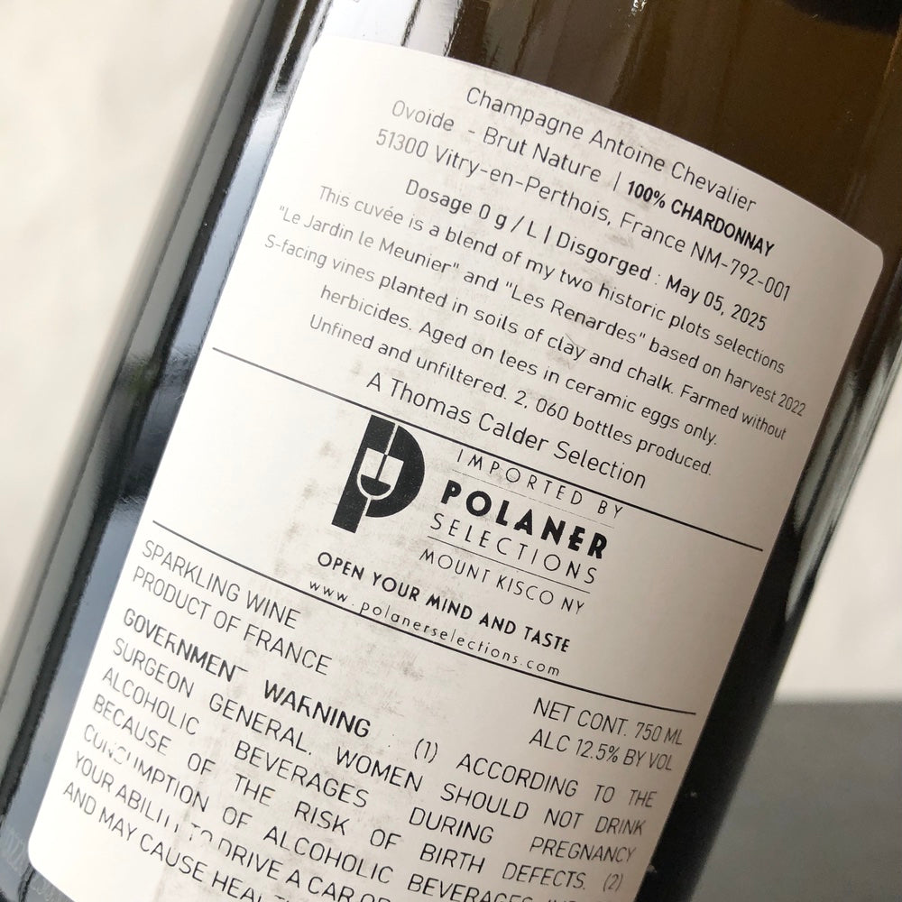 2022 Antoine Chevalier Ovoide Blanc de Blancs Brut Nature NV