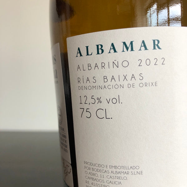 2022 Bodegas Albamar 'Albamar' Albarino, Rias Baixas, Spain