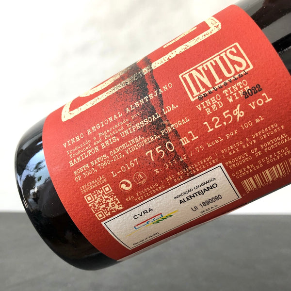 2022 Bodegas Natus Vini Intus Tinto Vinho Regional Alentejano, Portugal