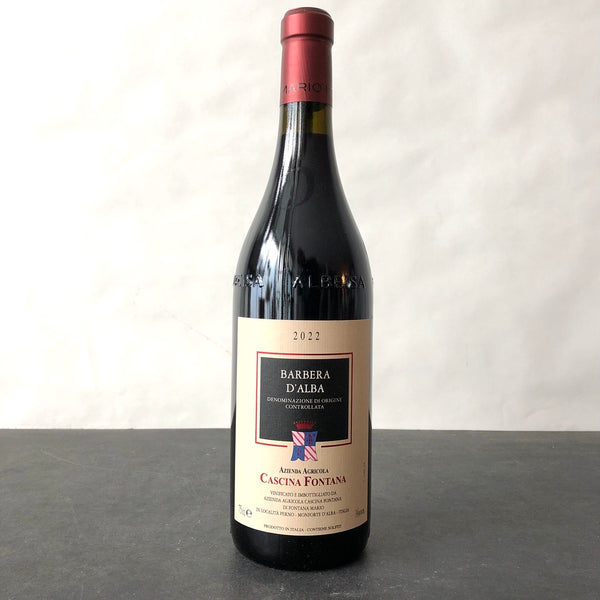 2022 Cascina Fontana Barbera d'Alba, Piedmont, Italy