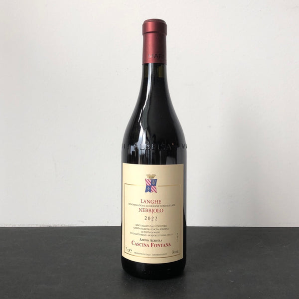 2022 Cascina Fontana Langhe Nebbiolo, Piedmont, Italy