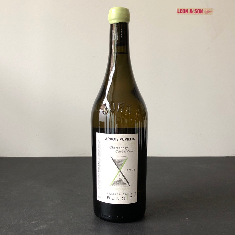 2022 Cellier Saint Benoit Arbois-Pupillin 'Courbes Raies' Chardonnay, Jura, France