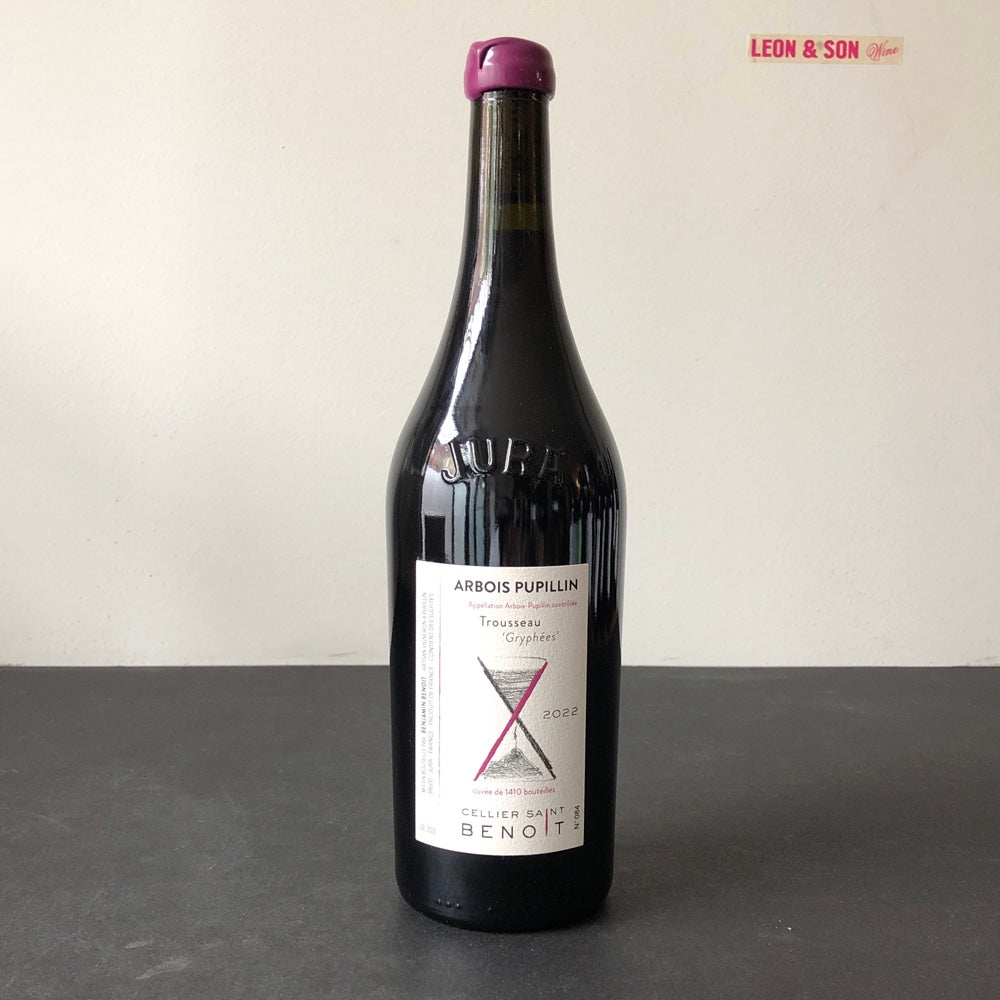 2022 Cellier Saint Benoit Arbois Pupillin 'Gryphees' Trousseau, Jura, France