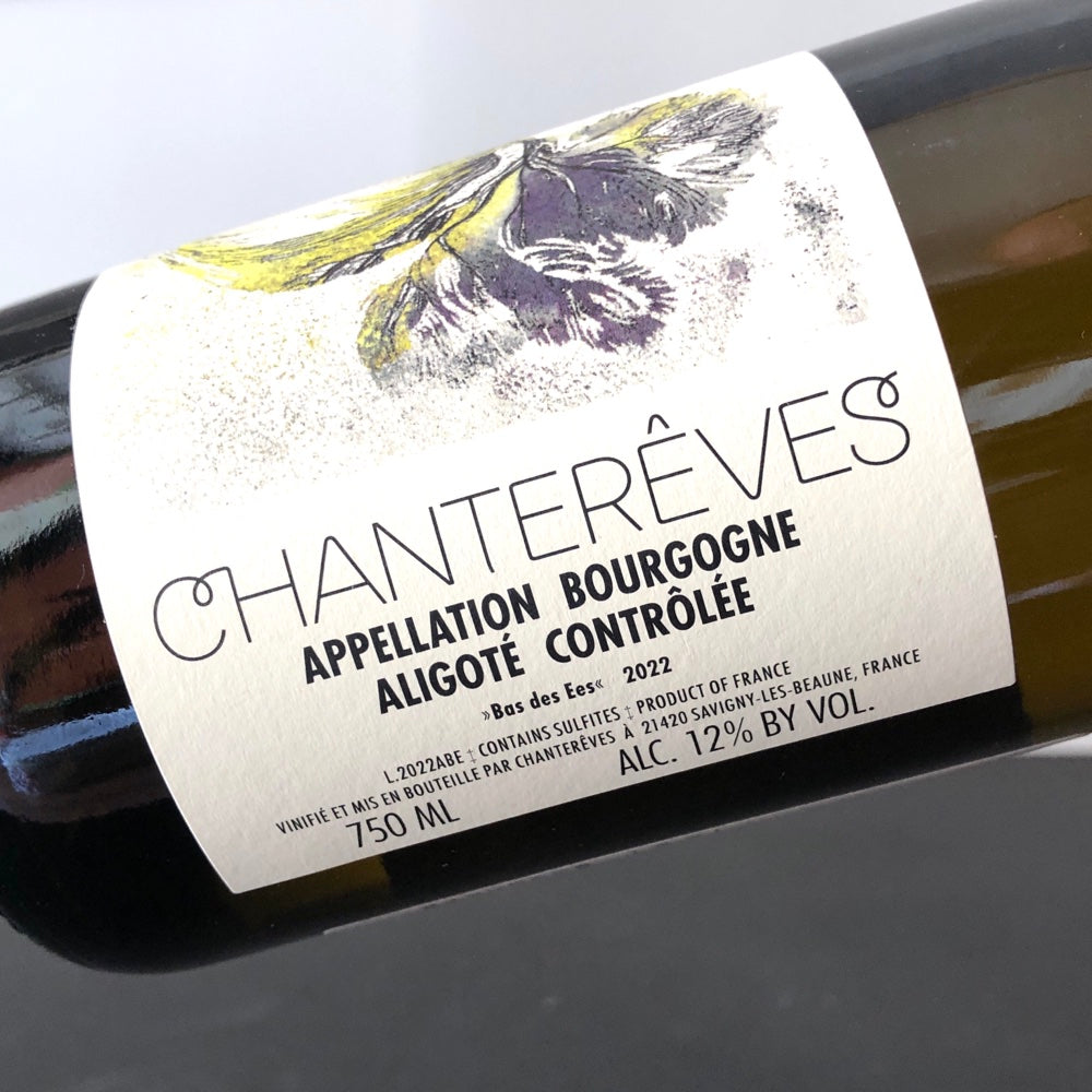 2022 Chantereves, Bourgogne Aligote 'Bas Des Ees', Burgundy, France