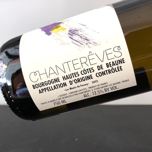 2022 Chantereves, Bourgogne Hautes Cotes Blanc les Monts de Fussey, Burgundy, France