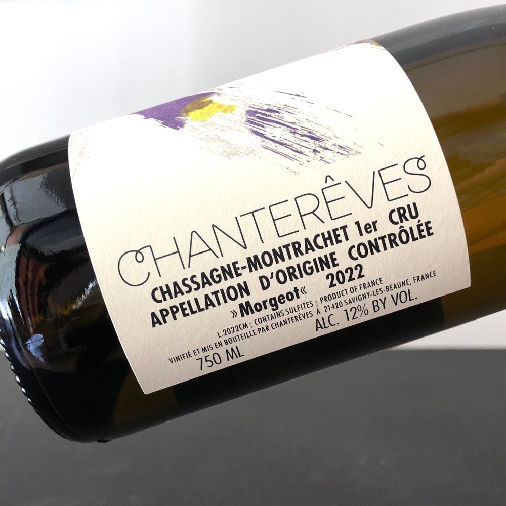 2022 Chantereves, Chassagne Montrachet Blanc 1er Cru 'Les Morgeots', Burgundy, France