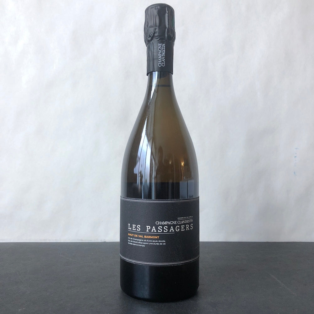 2022 Clandestin Les Passagers Haut de Val Barmont Brut Nature, Champagne, France