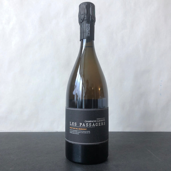 2022 Clandestin Les Passagers Haut de Val Barmont Brut Nature, Champagne, France