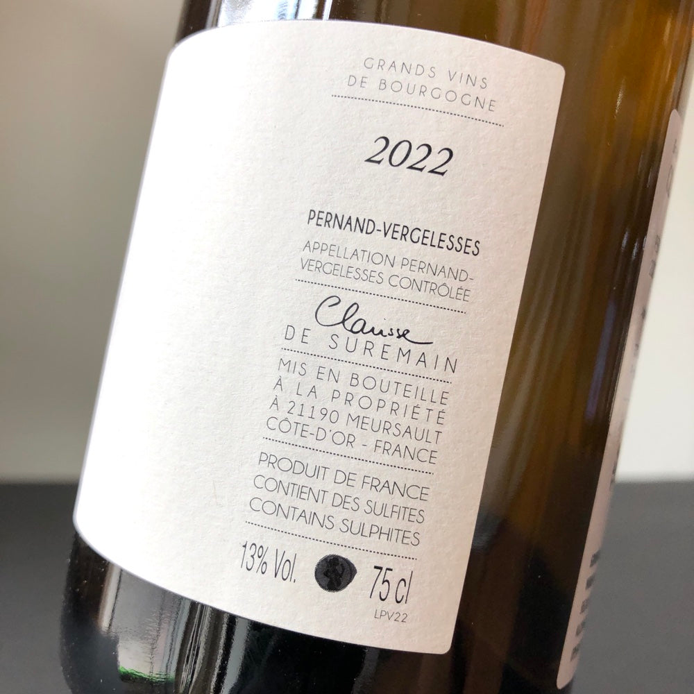 2022 Clarisse de Suremain Pernand-Vergelesses, Cote de Beaune