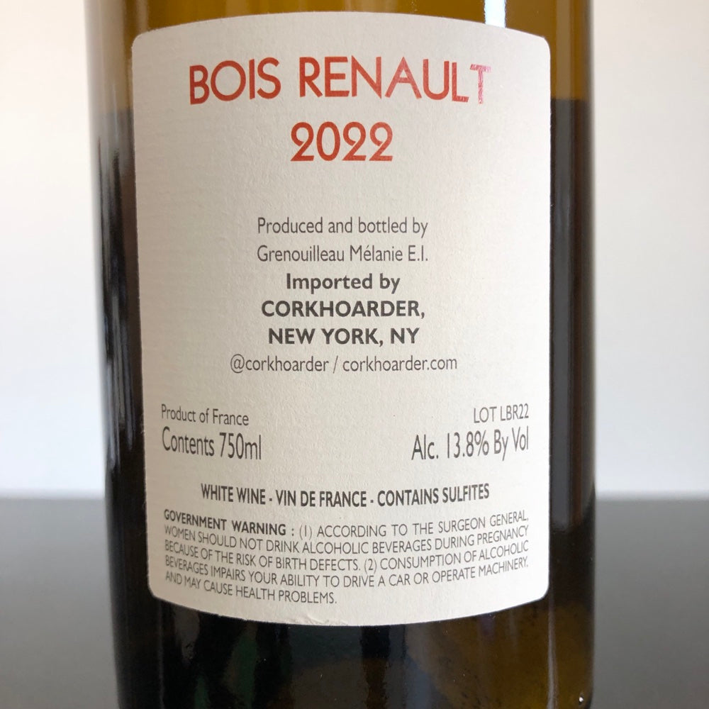 2022 Clos des Breteches Bois Renault , Loire, France