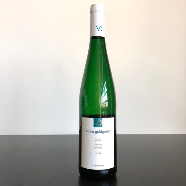 2022 Daniel Vollenweider Riesling Wolfer Goldgrube Spatlese Feinherb AP 6, Mosel, Germany