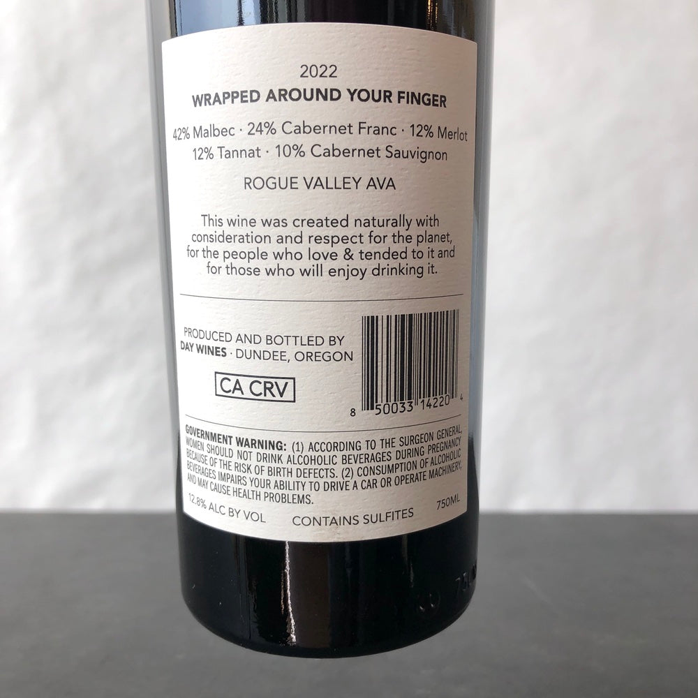 2022 Day Wines 'Wrapped Around Your Finger' Rogue Valley, USA