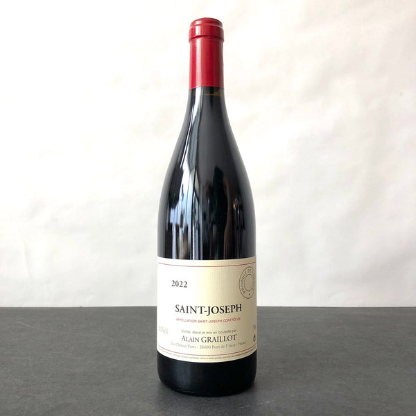 2022 Domaine Alain Graillot Saint-Joseph Rouge Rhone, France
