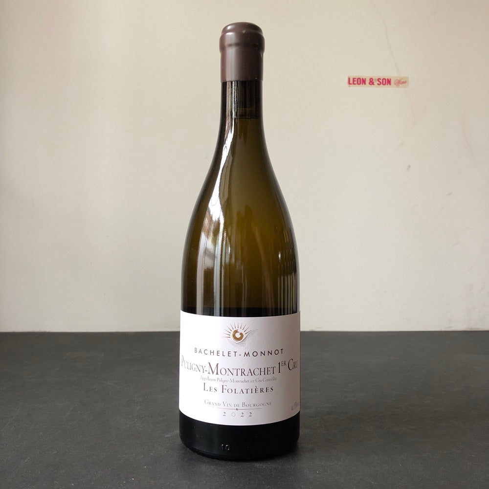 2022 Domaine Bachelet-Monnot Puligny Montrachet 1er Cru Folatieres, Burgundy, France