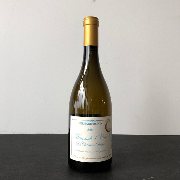 2022 Domaine Bernard-Bonin Les Charmes-Dessus, Meursault Premier Cru, France