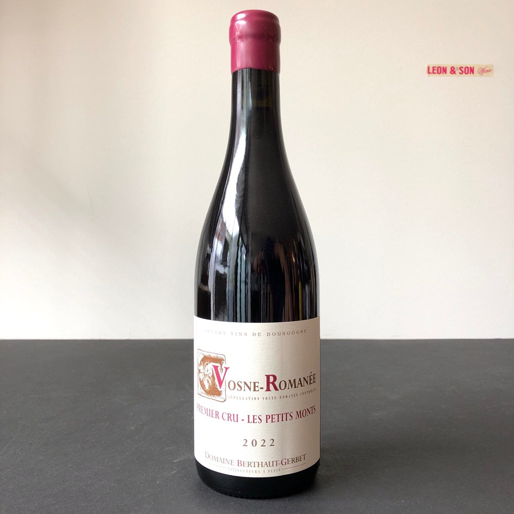 2022 Domaine Berthaut-Gerbet Les Petits Monts, Vosne-Romanee Premier Cru, France