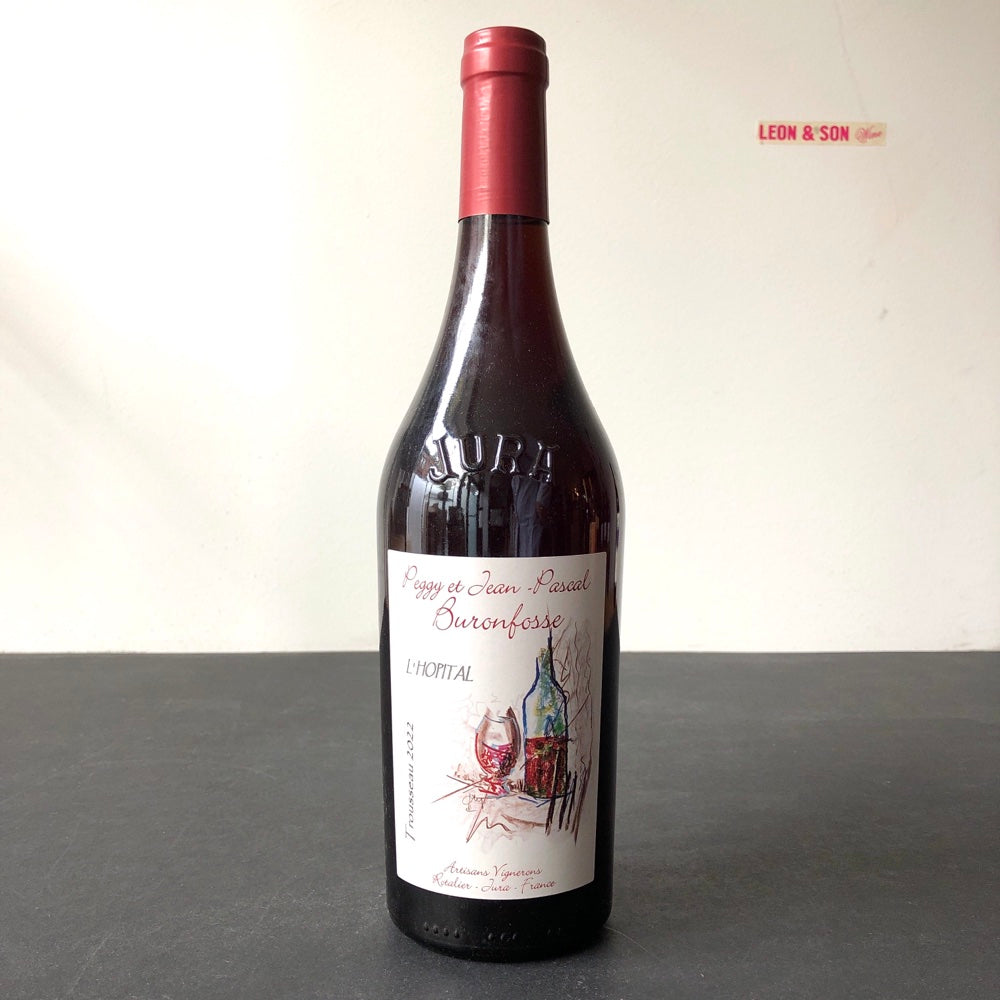 2022 Domaine Buronfosse L`Hopital Cotes du Jura Red, Jura, France