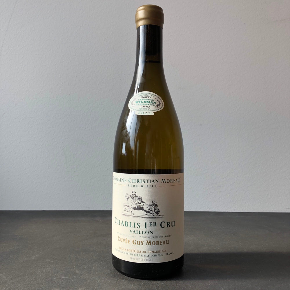 2022 Domaine Christian Moreau Pere & Fils Vaillons 'Cuvee Guy Moreau', Chablis Premier Cru, France