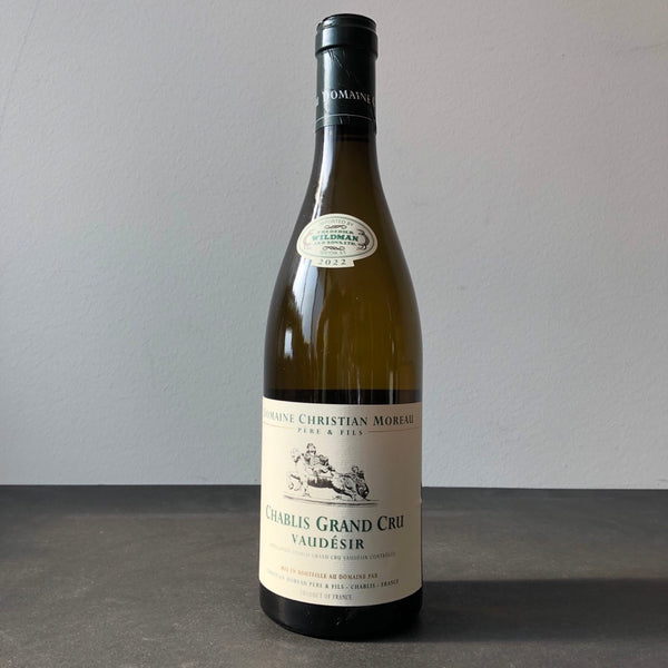 2022 Domaine Christian Moreau Pere & Fils Vaudesir Chablis Grand Cru, France