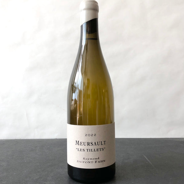 2022 Domaine Dupont-Fahn Meursault 'Les Tillets', Burgundy, France
