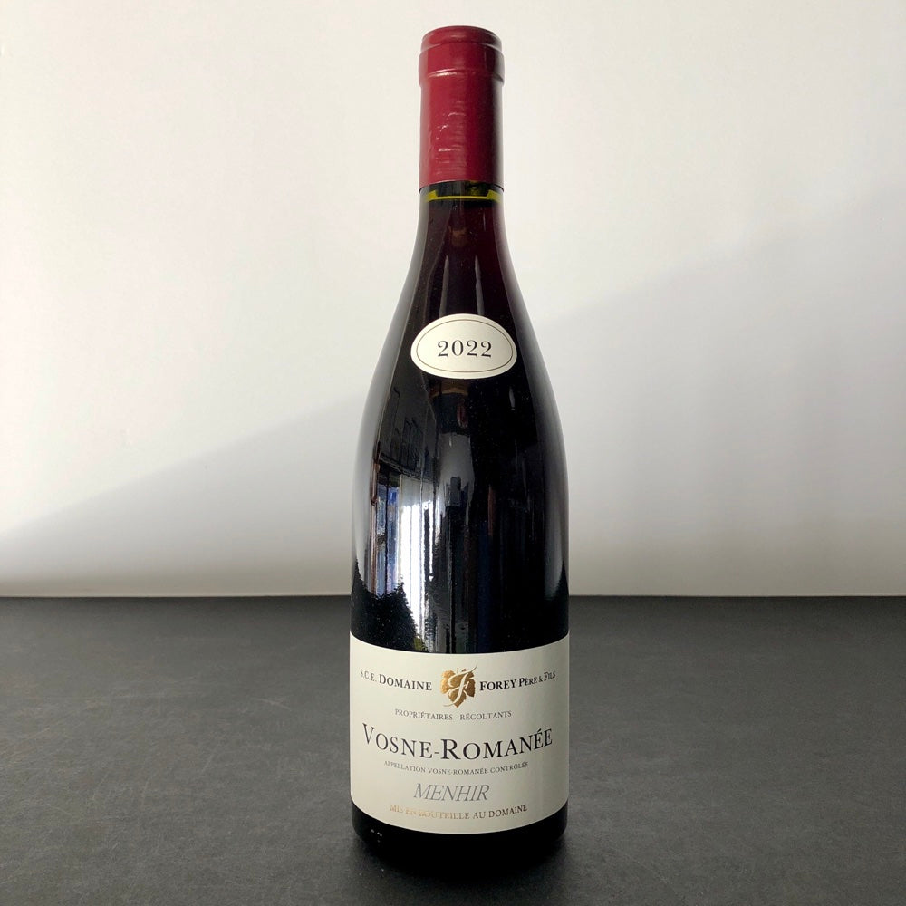 2022 Domaine Forey Pere et Fils Vosne-Romanee Menhir Cote de Nuits, France