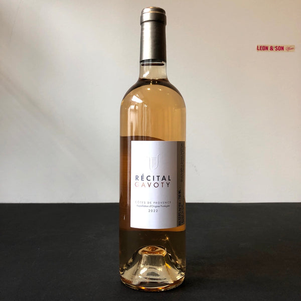 2022 Domaine Gavoty 'Recital', Cotes de Provence Rose, France