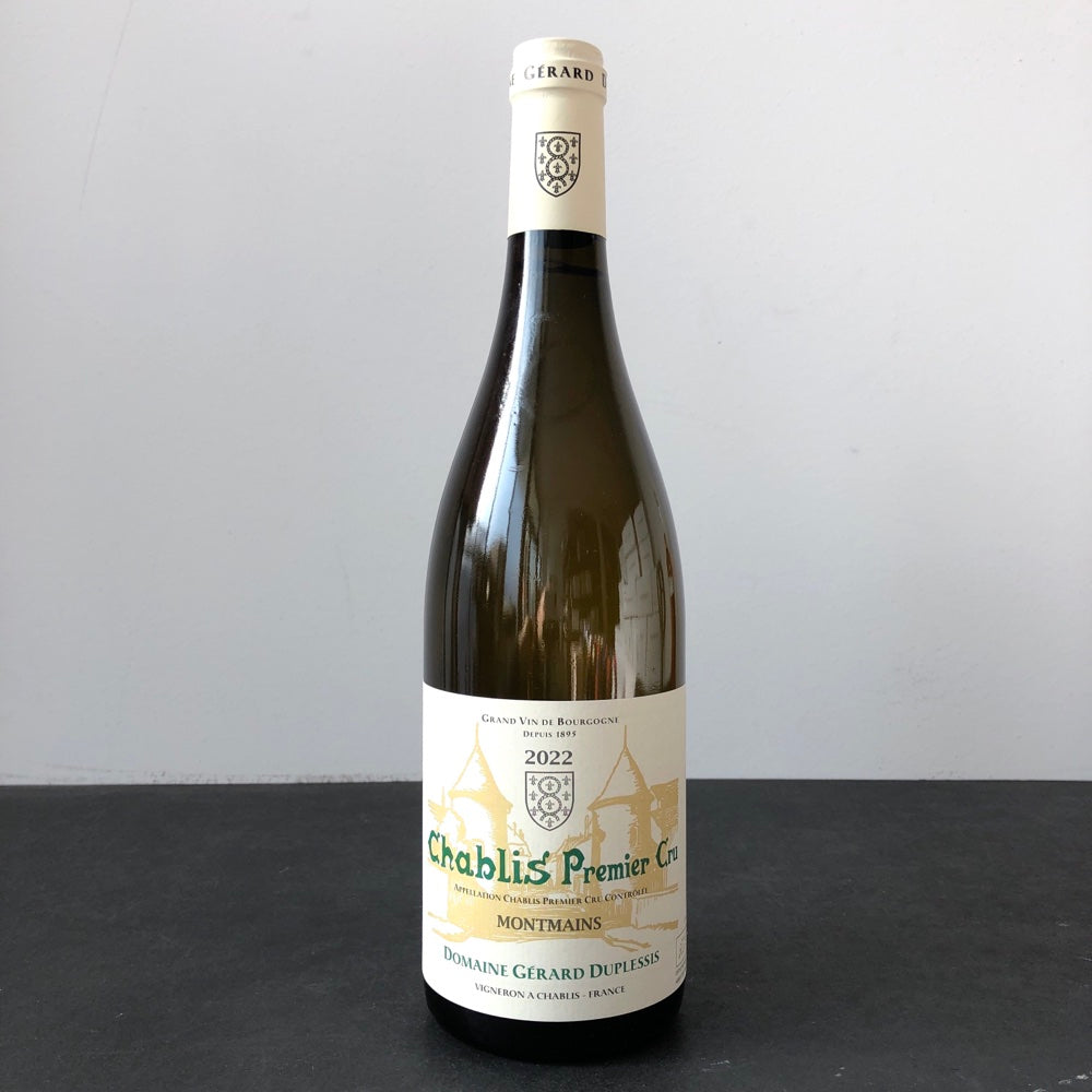 2022 Domaine Gerard Duplessis Montmains Chablis Premier Cru, France