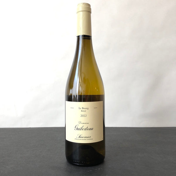 2022 Domaine Guiberteau Saumur Blanc 'Le Bourg' Breze Loire, France