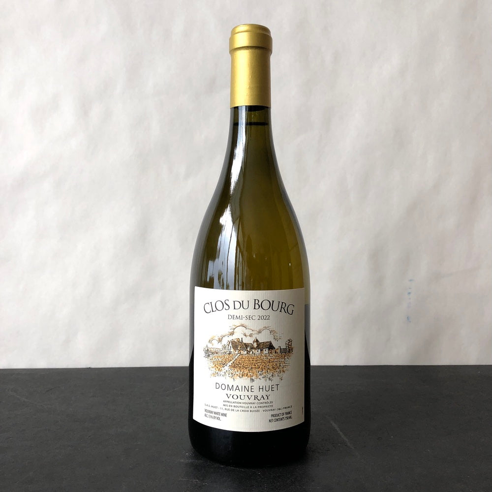 2022 Domaine Huet Vouvray 'Clos du Bourg' Demi-Sec, Loire, France
