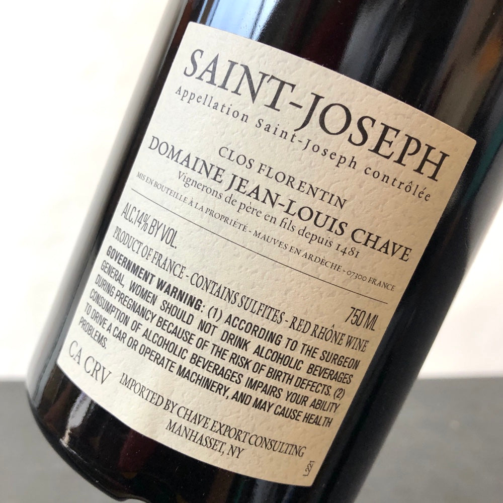 2022 Domaine Jean-Louis Chave Saint-Joseph 'Clos Florentin', Rhone, France