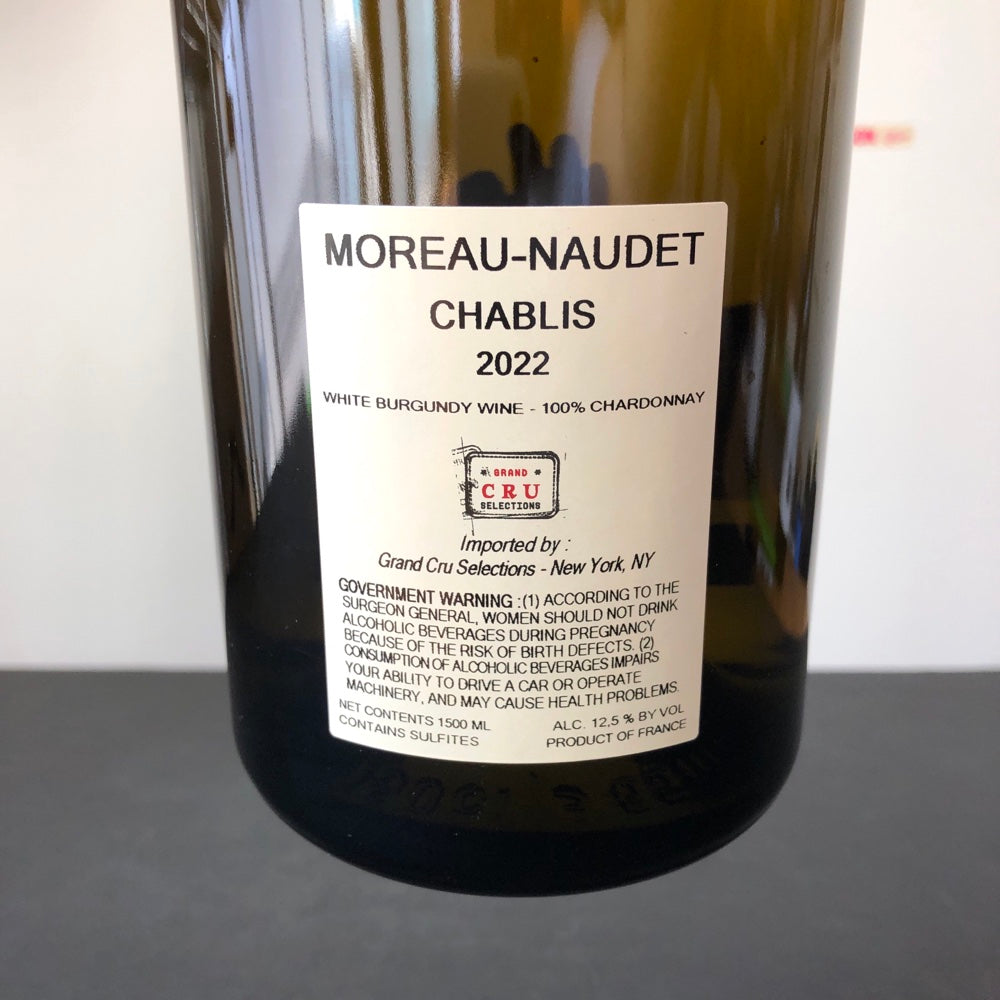 2022 Domaine Moreau-Naudet Chablis Burgundy 1.5L Magnum, France