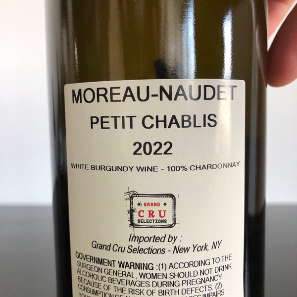 2022 Domaine Moreau-Naudet Petit Chablis, Burgundy, France