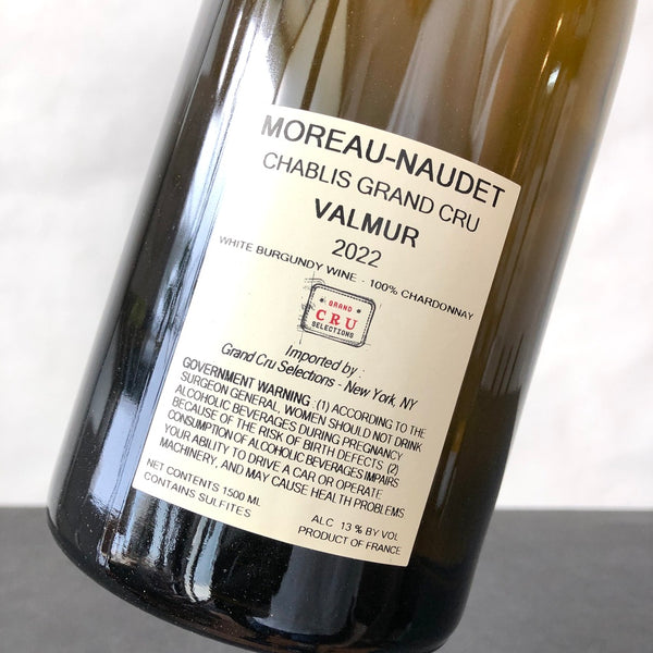 2022 Domaine Moreau-Naudet Valmur Chablis Grand Cru, France 1.5L Magnum
