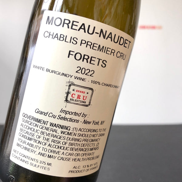 2022 Domaine Moreau-Naudet, Forets, Chablis Premier Cru, France (375ml)