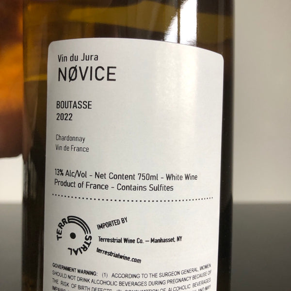 2022 Domaine Nøvice VDF ‘Boutasse’ Chardonnay