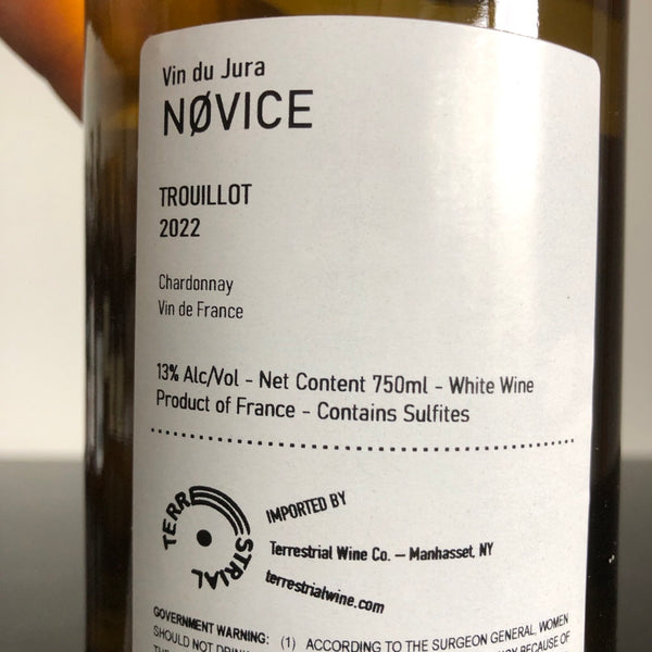 2022 Domaine Nøvice VDF ‘ Trouillot’ Chardonnay