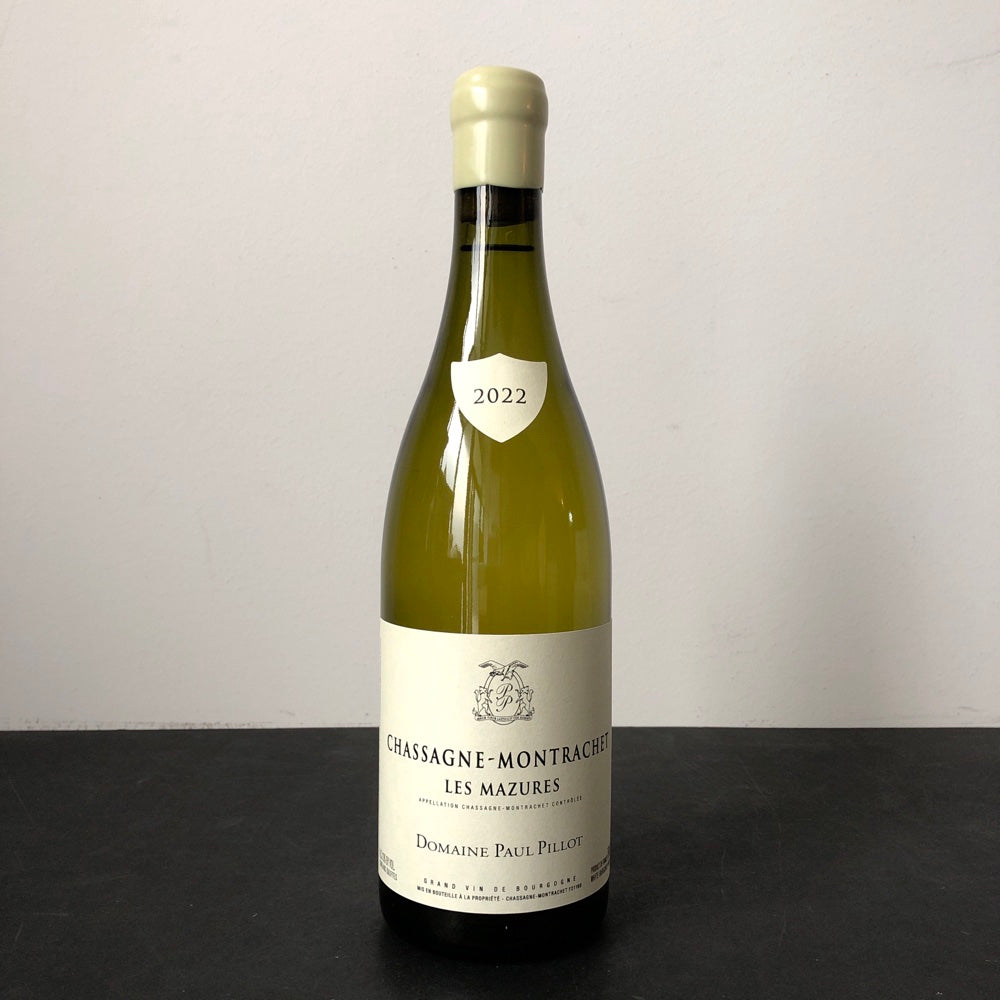 2022 Domaine Paul Pillot Chassagne-Montrachet Les Mazures, Cote de Beaune, France