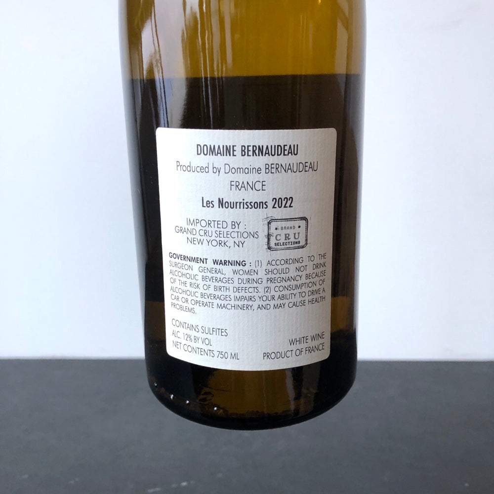 2022 Domaine Stephane Bernaudeau, VDF Blanc 'Les Nourissons