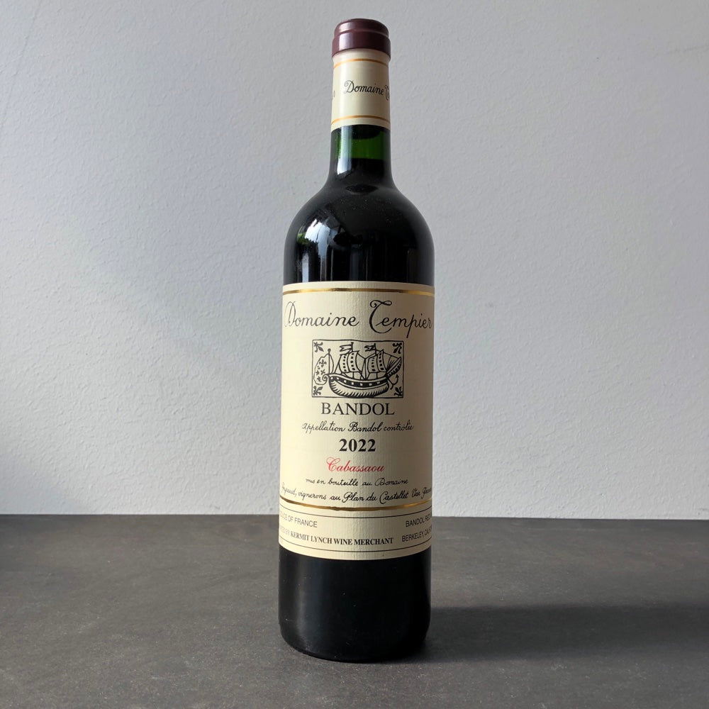 2022 Domaine Tempier Bandol Rouge Cuvee Cabassaou Provence, France