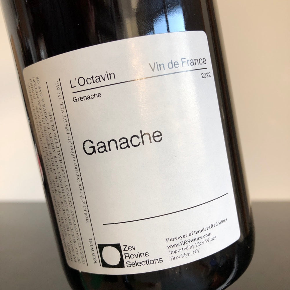 2022 Domaine de l'Octavin 'Ganache', Vin de France