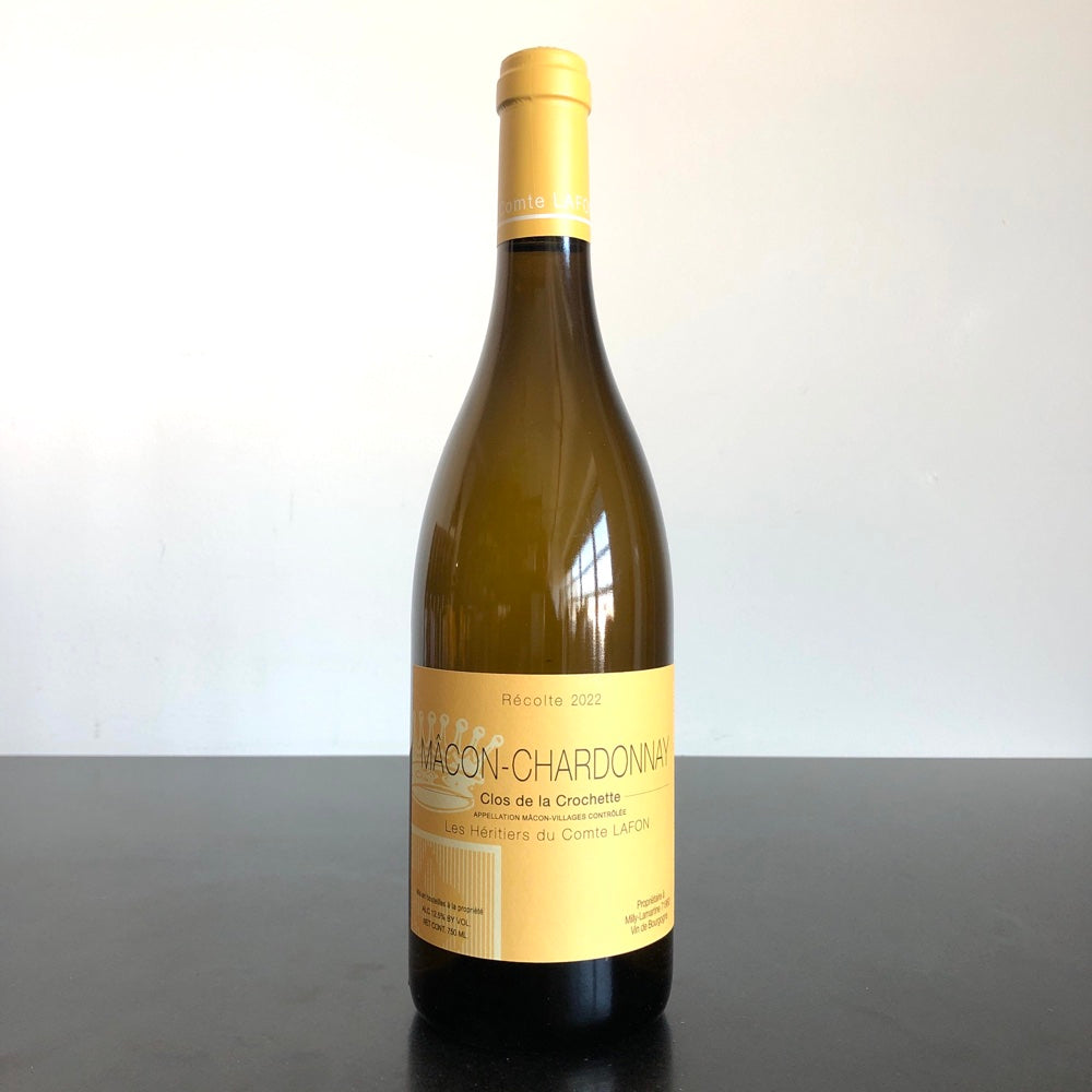 2022 Domaine des Heritiers du Comte Lafon Macon Chardonnay Clos de la Crochette, Burgundy, France